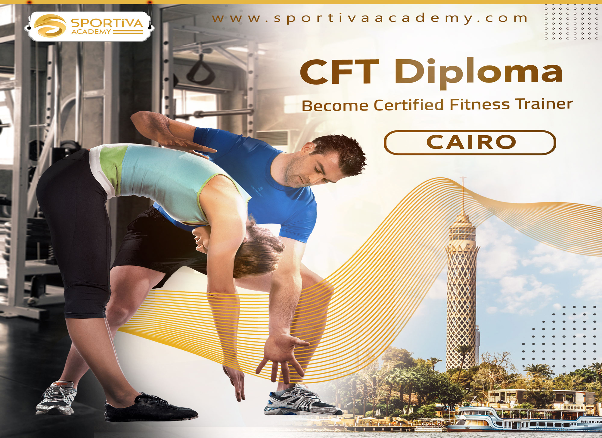 Personal trainer and fitness trainer diploma - Cairo